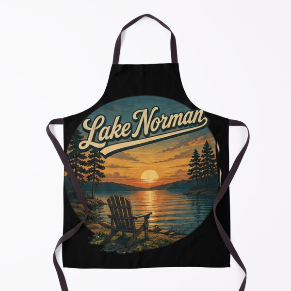 Item preview, Lake Norman vintage retro designed and sold by DamioPolArt.