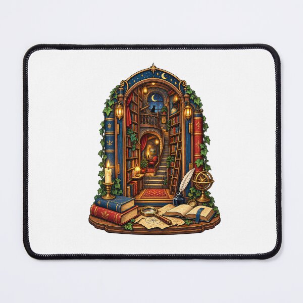 Item preview, Enchanted Book Nook Library – Miniature Maker Gift designed and sold by UrbanCanvvas.