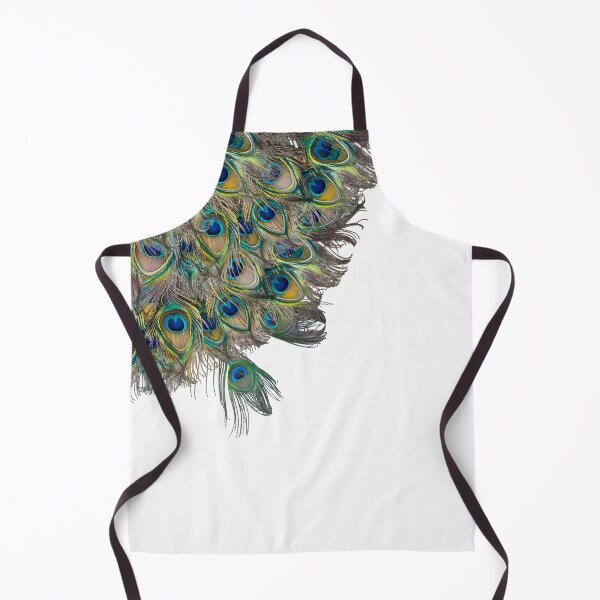 Item preview, Elegant Peacock Feather Pattern – Vibrant Blue Green Peacock Bird Art designed and sold by Kruti Collection.