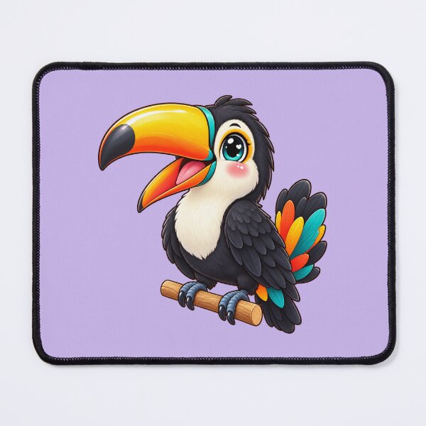 Item preview, Kawaii Jungle Tropical Toucan designed and sold by Krys-Designs.