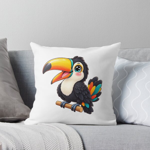 Item preview, Kawaii Jungle Tropical Toucan designed and sold by Krys-Designs.
