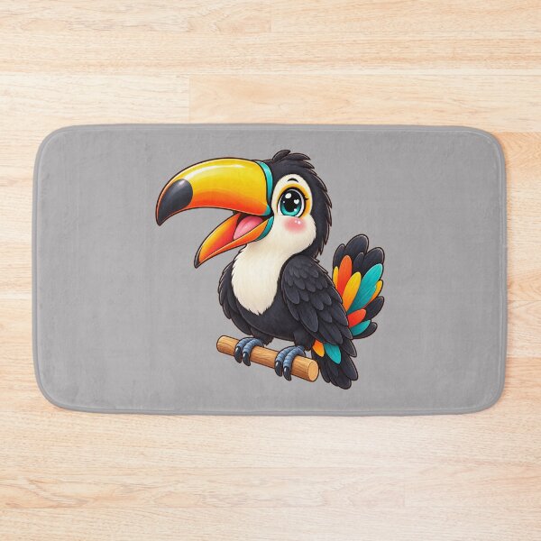 Item preview, Kawaii Jungle Tropical Toucan designed and sold by Krys-Designs.