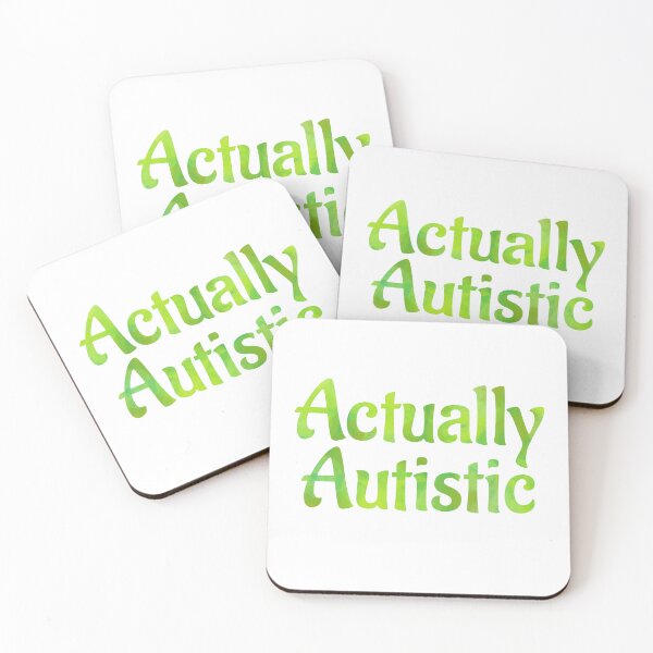 Item preview, Actually Autistic designed and sold by GeoGoose.