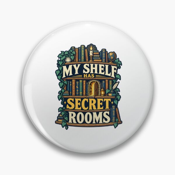 Item preview, My Shelf Has Secret Rooms – Book Nook Builder designed and sold by UrbanCanvvas.