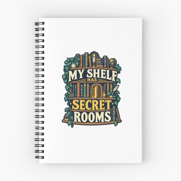 Item preview, My Shelf Has Secret Rooms – Book Nook Builder designed and sold by UrbanCanvvas.