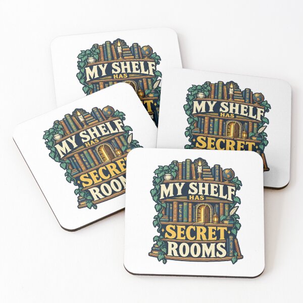 Item preview, My Shelf Has Secret Rooms – Book Nook Builder designed and sold by UrbanCanvvas.