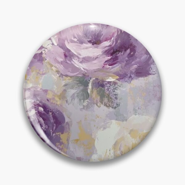 Item preview, Watercolors Floral Pattern in Green and Purple  designed and sold by ZedColors.