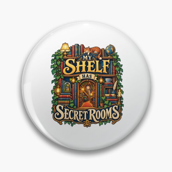Item preview, Secret Rooms Book Nook – Illustrated Miniature Maker designed and sold by UrbanCanvvas.