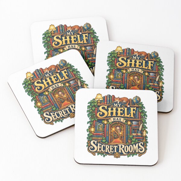 Item preview, Secret Rooms Book Nook – Illustrated Miniature Maker designed and sold by UrbanCanvvas.