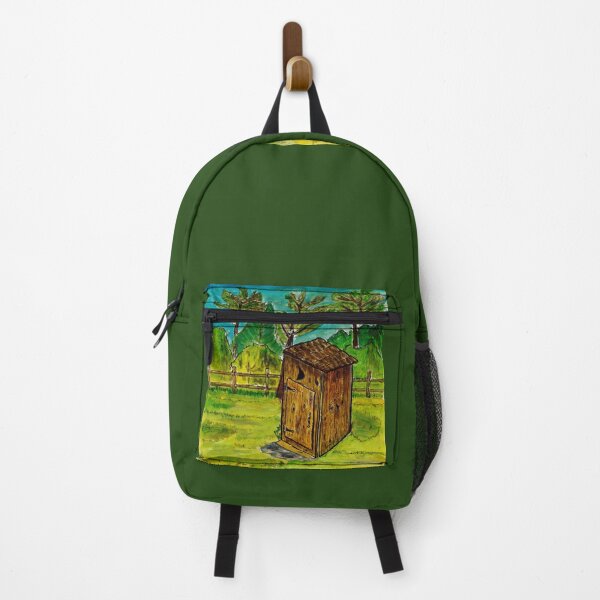 Item preview, Rustic Outhouse Painting designed and sold by Misfitcane.
