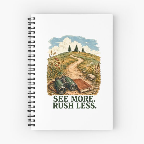 Item preview, Nature Walk See More Rush Less Illustration designed and sold by Artmares.