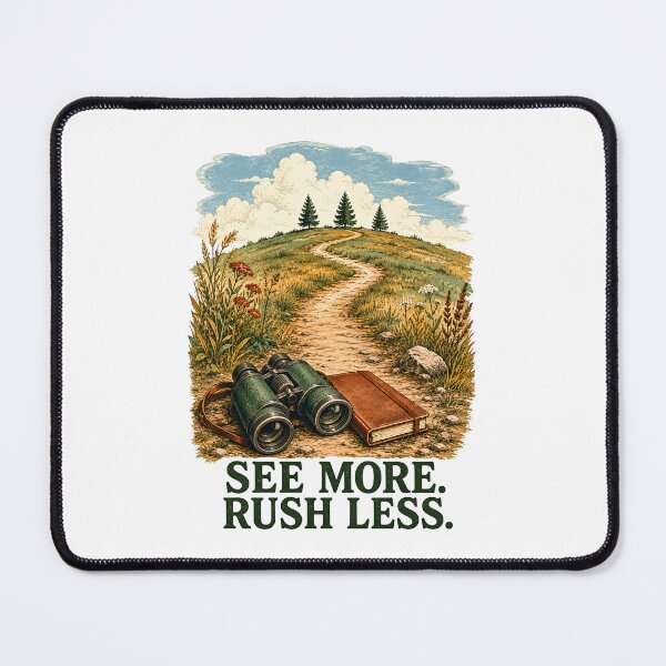 Item preview, Nature Walk See More Rush Less Illustration designed and sold by Artmares.