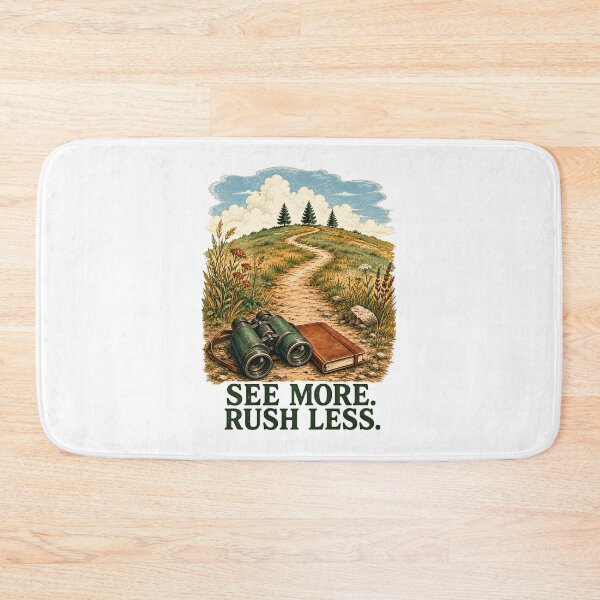 Item preview, Nature Walk See More Rush Less Illustration designed and sold by Artmares.