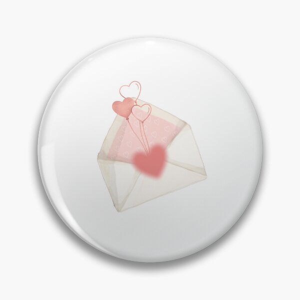 Item preview, Watercolor Valentine Love Letter Envelope Vector Graphic with Floating Heart Balloons and Pink Note designed and sold by Rehnair.
