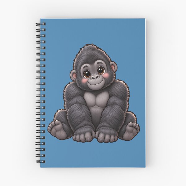 Item preview, Kawaii Jungle Young Gorilla designed and sold by Krys-Designs.