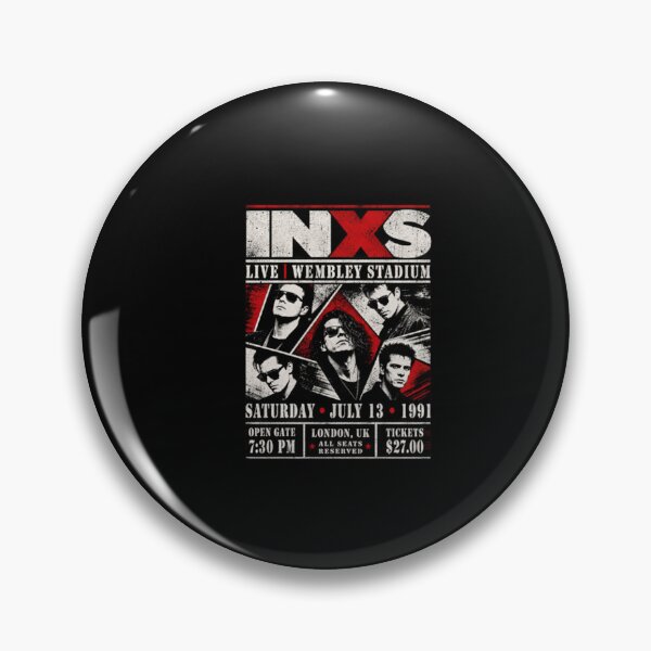 Item preview, Inxs Vintage Retro Design designed and sold by laurenkoppar.