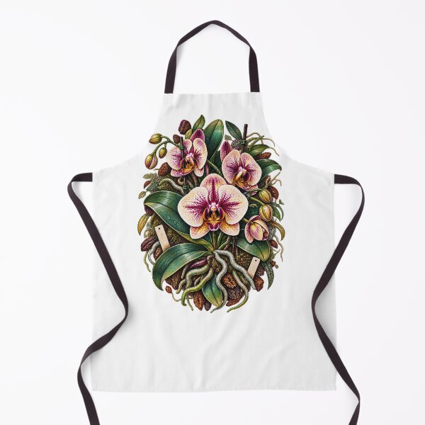 Item preview, Orchid Collector Garden – Aerial Roots Botanical Art designed and sold by UrbanCanvvas.