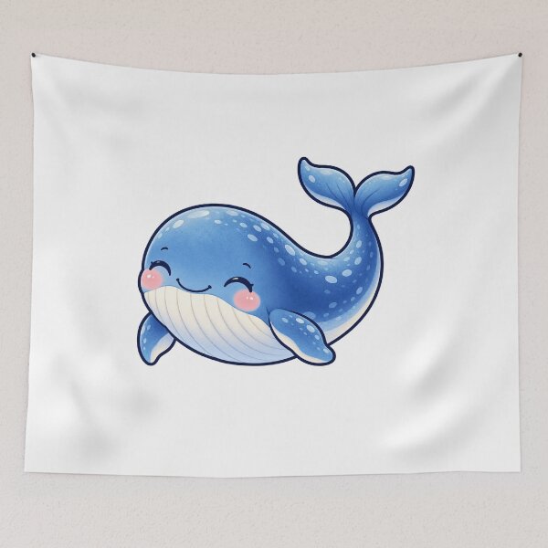 Item preview, Kawaii Marine Blue Whale designed and sold by Krys-Designs.
