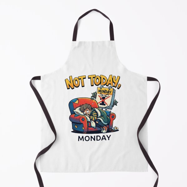 Item preview, NOT TODAY, MONDAY designed and sold by OtavioPeres.