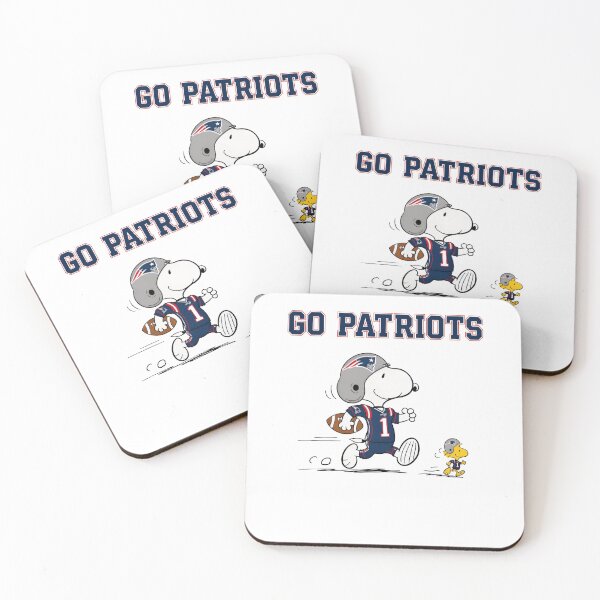 Item preview, Snoopy Go Patriotss Football designed and sold by fizzstocmathepa.