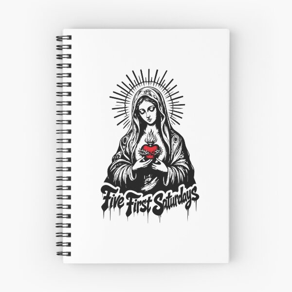 Item preview, Five First Saturdays for Our Mother - Blessed Mary devotion from Fatima designed and sold by smooshfaceutd.