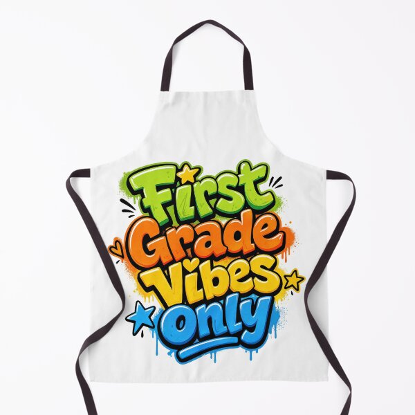 Item preview, First Grade Vibes Only – Colorful Back to School designed and sold by MomParentADHD.
