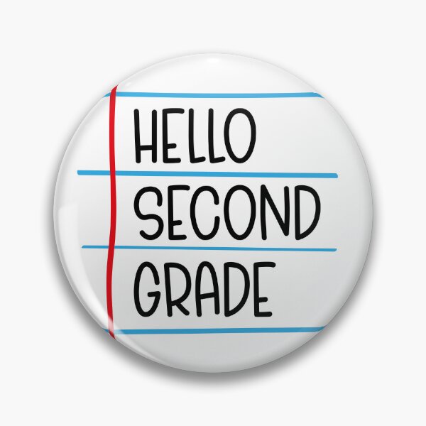Item preview, Hello Second Grade – Back to School Lined Paper designed and sold by Rodney's Marketplace.