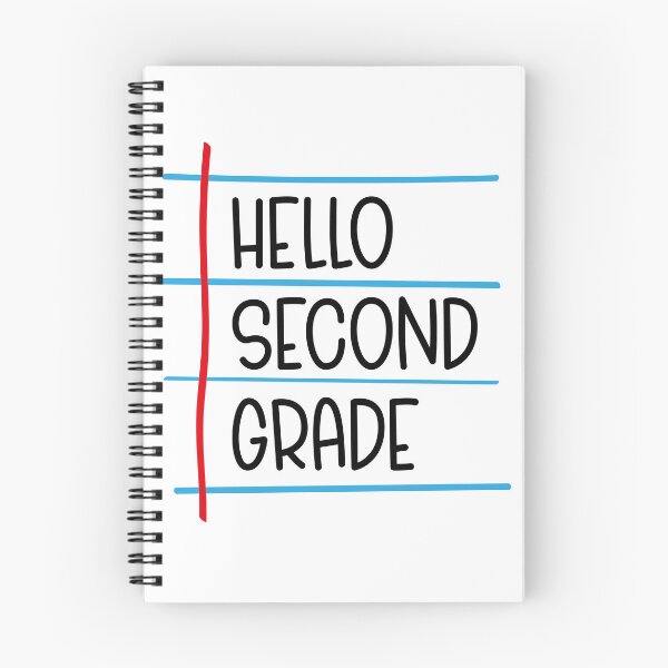 Item preview, Hello Second Grade – Back to School Lined Paper designed and sold by Rodney's Marketplace.