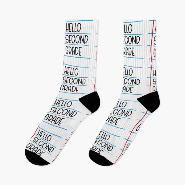 Item preview, Hello Second Grade – Back to School Lined Paper designed and sold by Rodney's Marketplace.