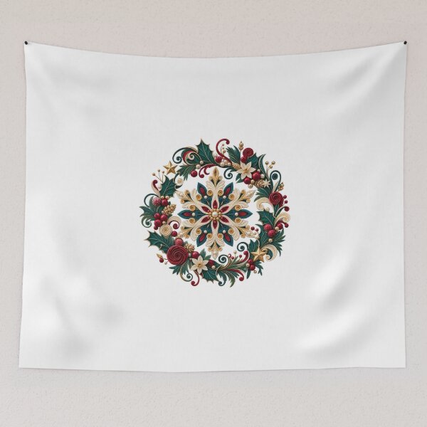Item preview, Holiday Quilling Wreath – Paper Artist Gift designed and sold by UrbanCanvvas.