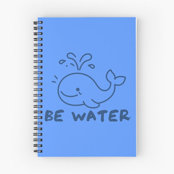 Item preview, Be Water Cute Spouting Whale designed and sold by ianm1028.