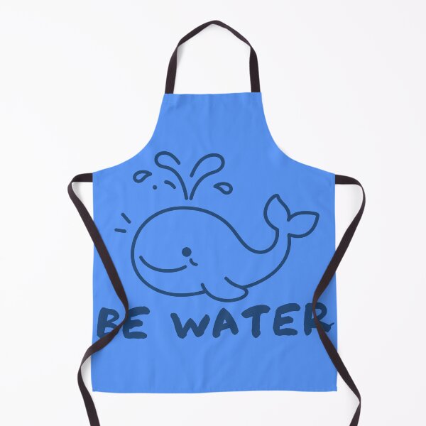Item preview, Be Water Cute Spouting Whale designed and sold by ianm1028.