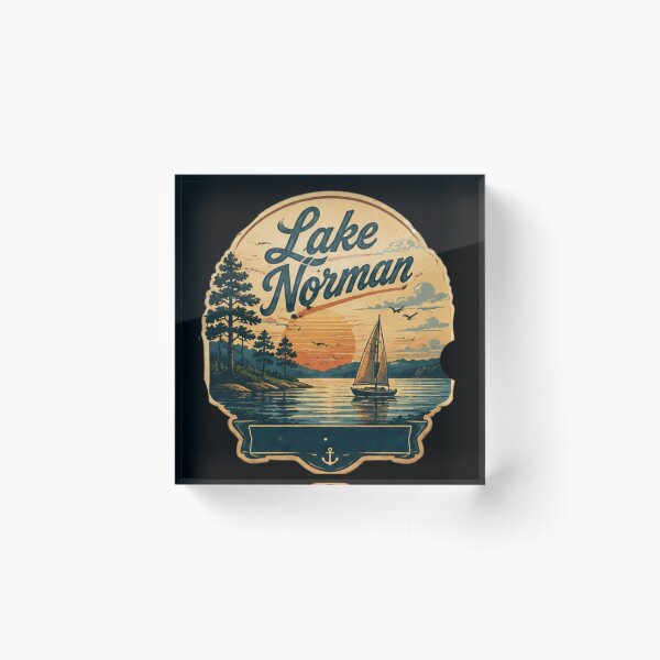 Item preview, Lake Norman travel atmosphere designed and sold by DamioPolArt.