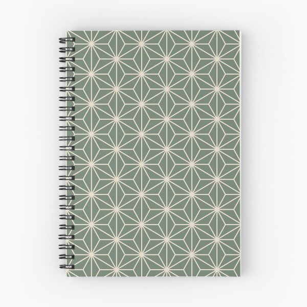 Item preview, Sage Asanoha Japanese Geometric Pattern designed and sold by babyandbunny.