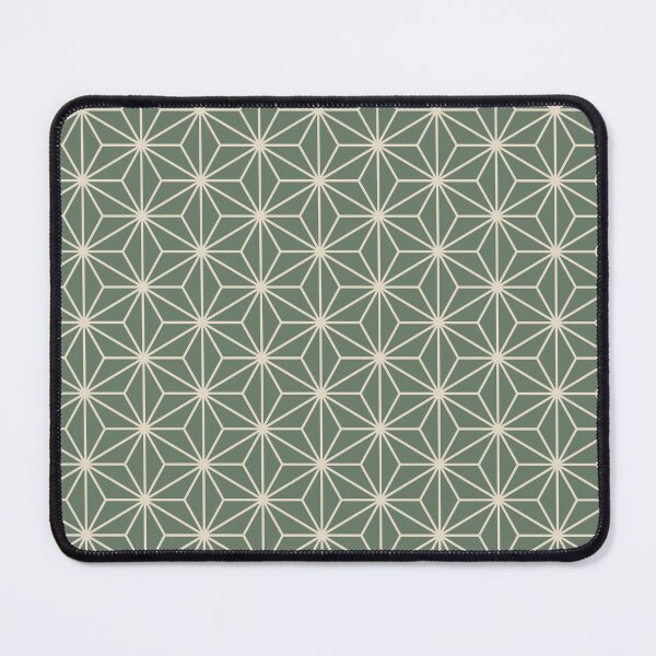 Item preview, Sage Asanoha Japanese Geometric Pattern designed and sold by babyandbunny.
