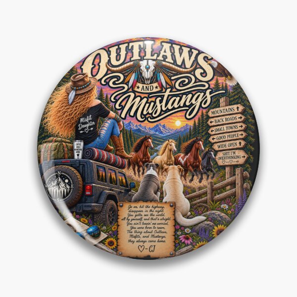 Item preview, Outlaws and Mustangs designed and sold by Gwright313.