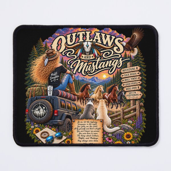 Item preview, Outlaws and Mustangs designed and sold by Gwright313.