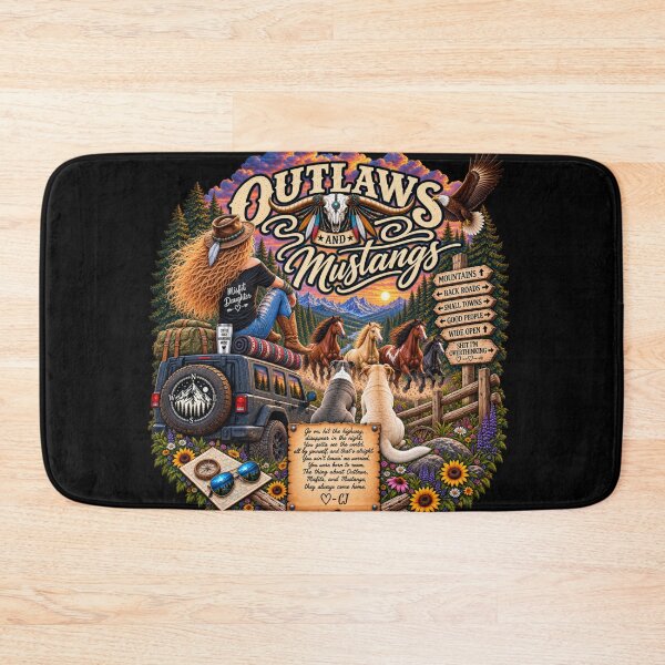Item preview, Outlaws and Mustangs designed and sold by Gwright313.