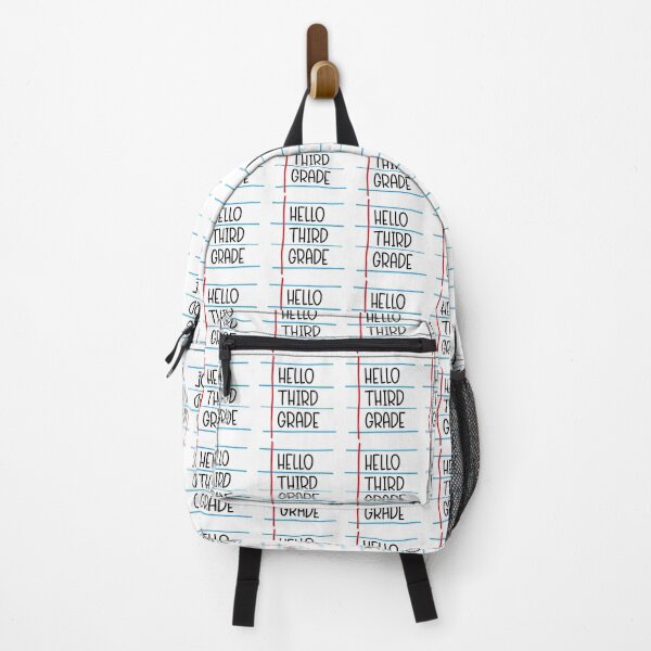 Item preview, Hello Third Grade – Back to School Lined Paper designed and sold by Rodney's Marketplace.