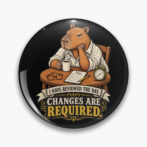 Item preview, Capybara Sarcasm designed and sold by Blems.
