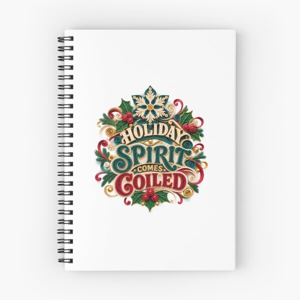 Item preview, Coiled Holiday Spirit – Illustrated Paper Quilling designed and sold by UrbanCanvvas.