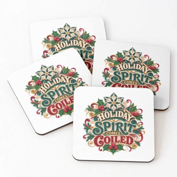 Item preview, Coiled Holiday Spirit – Illustrated Paper Quilling designed and sold by UrbanCanvvas.