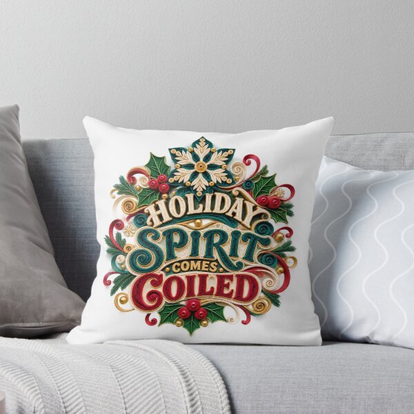 Item preview, Coiled Holiday Spirit – Illustrated Paper Quilling designed and sold by UrbanCanvvas.