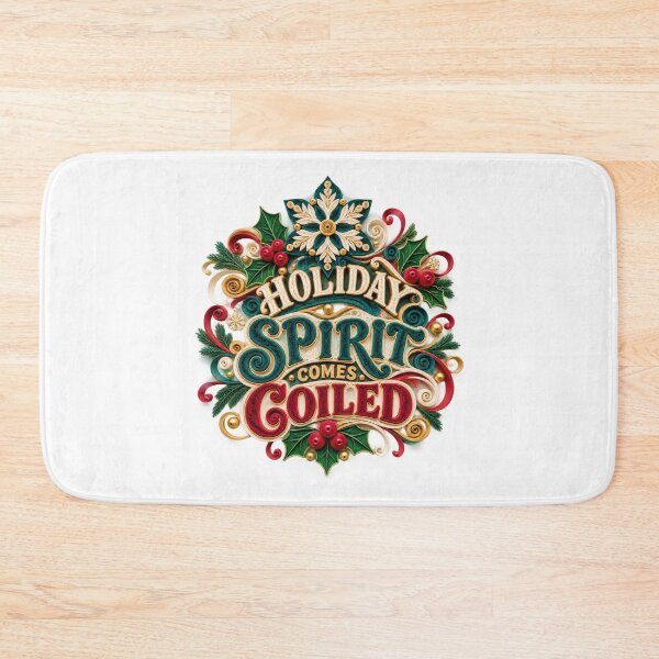 Item preview, Coiled Holiday Spirit – Illustrated Paper Quilling designed and sold by UrbanCanvvas.