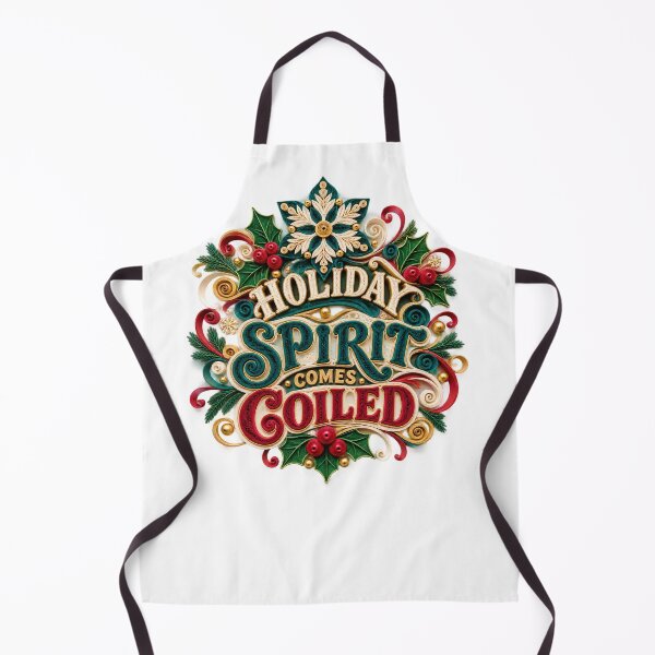 Item preview, Coiled Holiday Spirit – Illustrated Paper Quilling designed and sold by UrbanCanvvas.