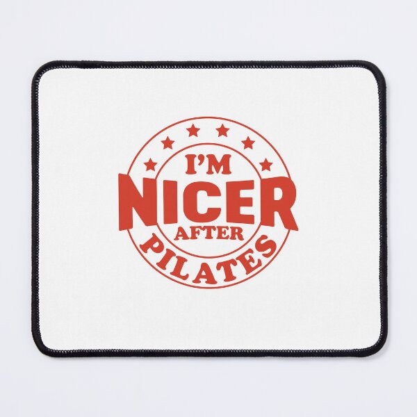 Item preview, I'm Nicer After Pilates Shirt Pilates - Funny Fitness Instructor Gift designed and sold by gunaone-design.