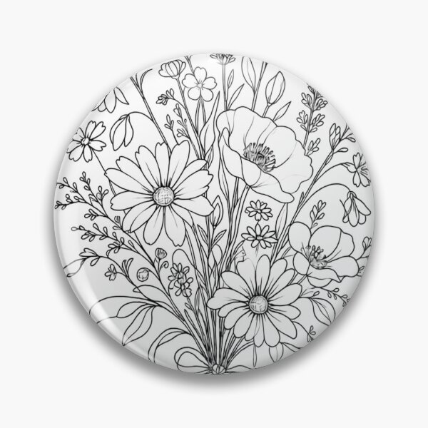Item preview, Wildflower Bouquet Online designed and sold by planetazul3.