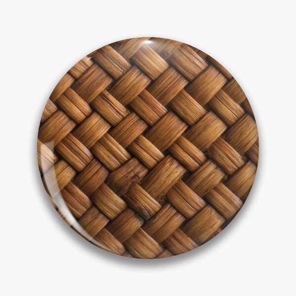 Item preview, Golden Brown Woven Rattan Inspired Basket Texture with Tight Diagonal Weave for Rustic Organic Boho and Natural Style Decor designed and sold by SurfaceCraft Studio.
