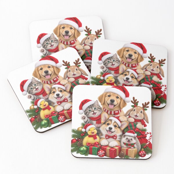 Artikelvorschau, Festliches Weihnachtstierdesign entworfen und verkauft von TEEVOLT8.