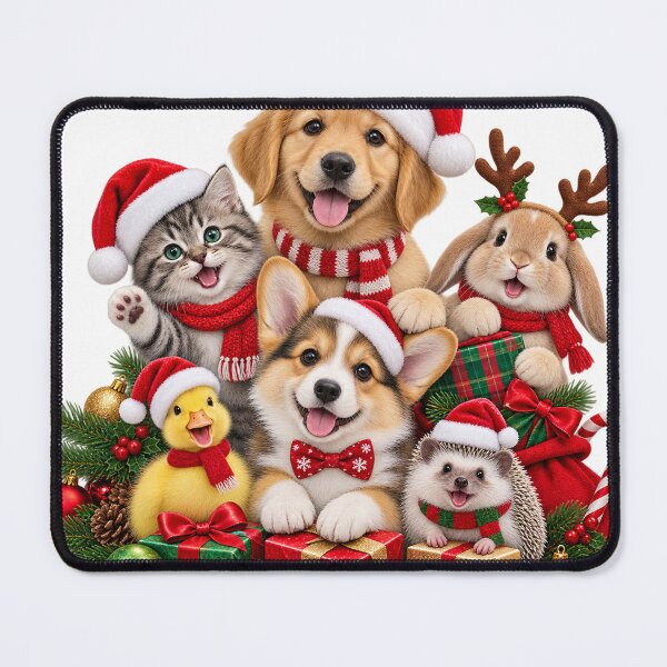 Item preview, Festive Christmas Animals Design designed and sold by TEEVOLT8.
